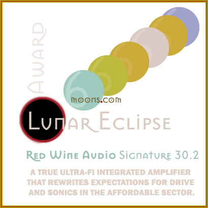 Lunar Eclipse Award for Red Wine Audio Signature 30.2