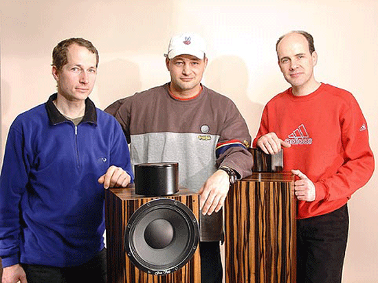 Hannes Frick, Martin Schützenauer and Thomas Gröfler